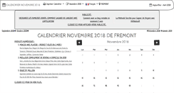 Desktop Screenshot of calendrier-novembre.com